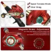 Telescopic Fishing Rod Ultralight 18 1BB Baitcasting Reel 7 2 1 Gear Ratio Max Drag 10kg