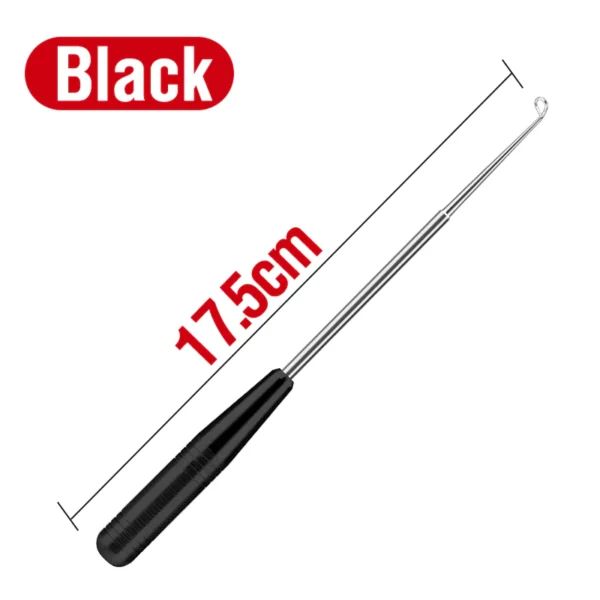 17 5cm Fishing Hook Quick Removal Device Security Extractor Stainless Steel Hook Detacher Removal Fishhook Disgorger