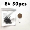 500 Pieces Set Strong Carbon Steel No 3 12 Fishing Hooks Single Circle Fishing Hook Fly Fishing Jip Barbed Carp Hooks Sea Tackle Accessories