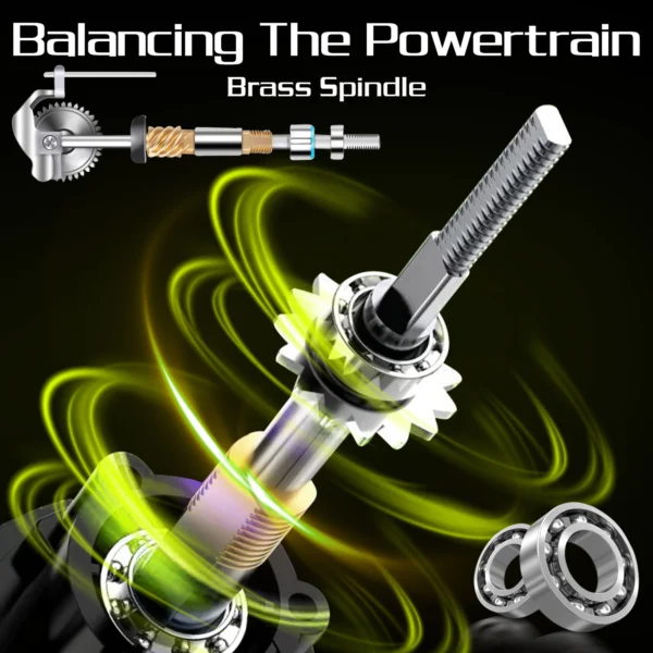 Spinning Fishing Reel Max 20LBS Drag Powerful 5 2 1 High speed Mental Waterproof Rotating Reel for Bass Trout Suitable Free Hooks