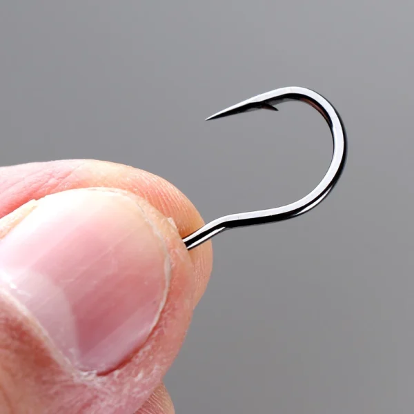 12pcs Fishing Flipping Hook Automatic Anti Running Fish Anti Drop Line Double Barb With Titanium Manganese Alloy Magic Handy