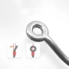 12pcs Fishing Flipping Hook Automatic Anti Running Fish Anti Drop Line Double Barb With Titanium Manganese Alloy Magic Handy