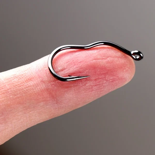 12pcs Fishing Flipping Hook Automatic Anti Running Fish Anti Drop Line Double Barb With Titanium Manganese Alloy Magic Handy